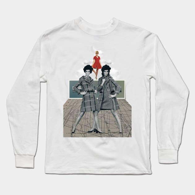 Hey Ladies! Long Sleeve T-Shirt by ayolo